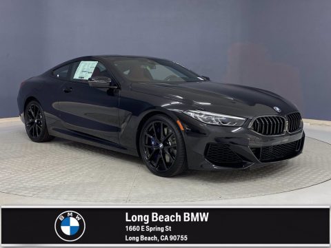 Black Sapphire Metallic BMW 8 Series 840i Coupe.  Click to enlarge.