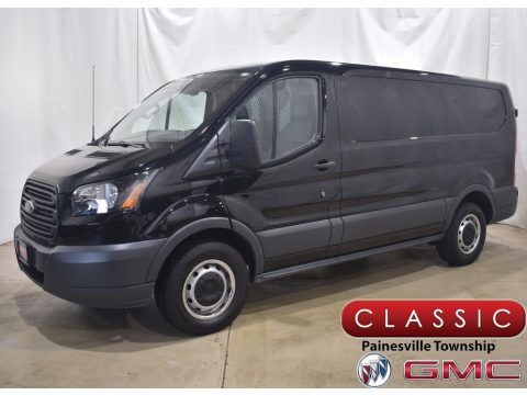 Shadow Black Ford Transit Van 150 LR Regular.  Click to enlarge.