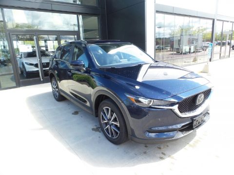 Deep Crystal Blue Mica Mazda CX-5 Touring AWD.  Click to enlarge.