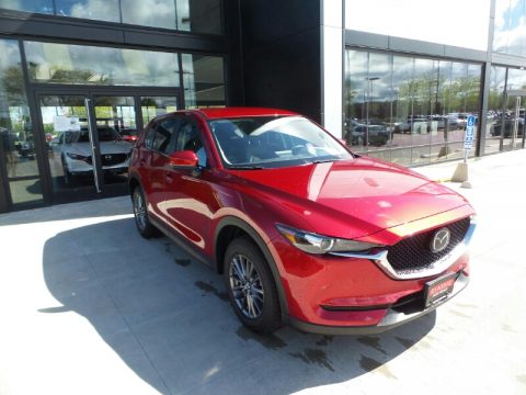 Soul Red Crystal Metallic Mazda CX-5 Touring AWD.  Click to enlarge.