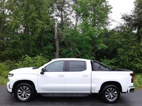 Summit White Chevrolet Silverado 1500 RST Double Cab 4x4.  Click to enlarge.