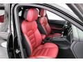  2018 Porsche Macan Black/Garnet Red Interior #6