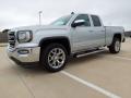 Front 3/4 View of 2017 GMC Sierra 1500 SLT Double Cab #2