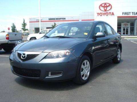 Metropolitan Gray Mica Mazda MAZDA3 i Sport Sedan.  Click to enlarge.