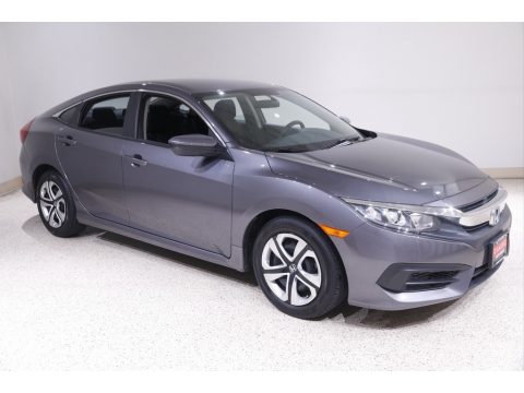 Modern Steel Metallic Honda Civic LX Sedan.  Click to enlarge. Modern Steel Metallic Honda Civic LX Sedan.  Click to enlarge.