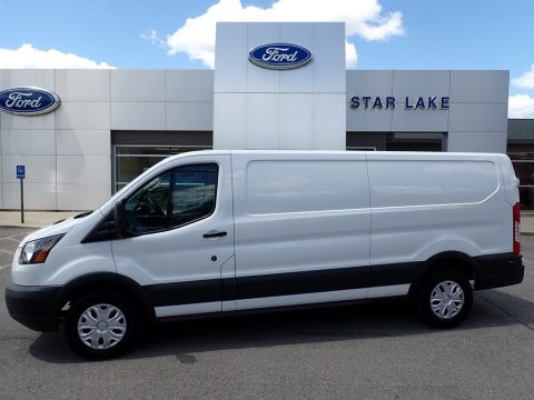 Oxford White Ford Transit Van 250 LR Long.  Click to enlarge.