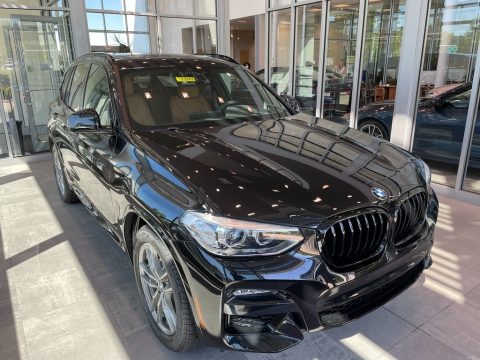 Black Sapphire Metallic BMW X3 xDrive30i.  Click to enlarge.