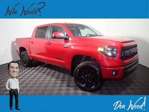 Barcelona Red Metallic Toyota Tundra TRD PRO CrewMax 4x4.  Click to enlarge.