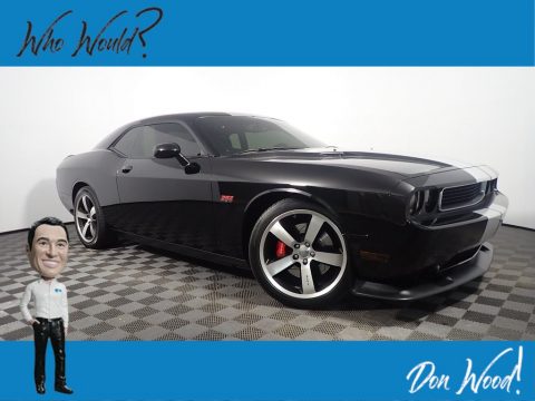 Black Dodge Challenger SRT8 392.  Click to enlarge.