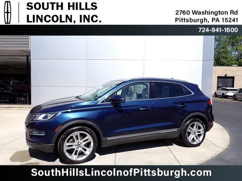 Midnight Sapphire Metallic Lincoln MKC AWD.  Click to enlarge.