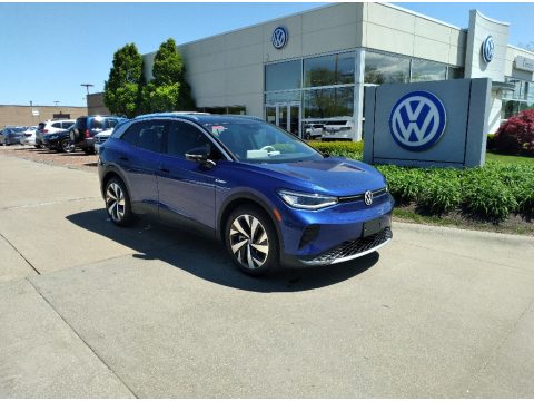 Dusk Blue Metallic Volkswagen ID.4 1st Edition.  Click to enlarge.
