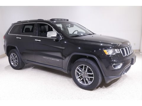 Diamond Black Crystal Pearl Jeep Grand Cherokee Limited 4x4.  Click to enlarge.