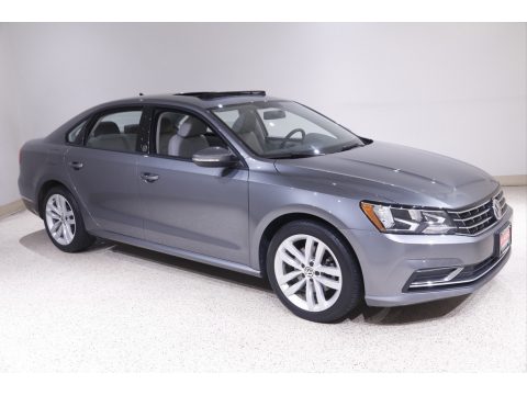 Platinum Gray Metallic Volkswagen Passat Wolfsburg.  Click to enlarge.