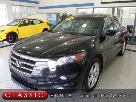 Crystal Black Pearl Honda Accord Crosstour EX-L 4WD.  Click to enlarge.