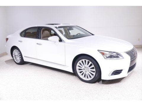 Eminent White Pearl Lexus LS 460 AWD.  Click to enlarge.