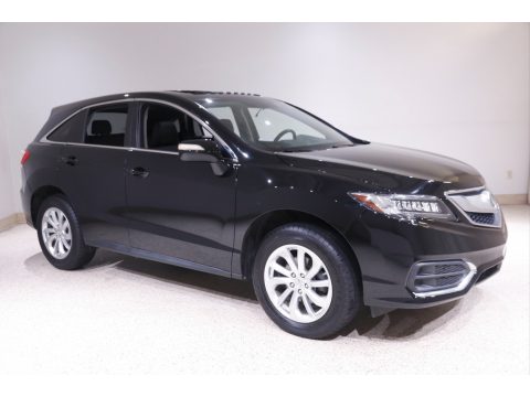 Crystal Black Pearl Acura RDX AWD.  Click to enlarge.