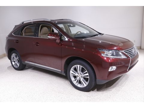 Claret Mica Lexus RX 450h AWD.  Click to enlarge.