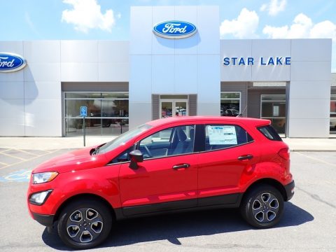 Race Red Ford EcoSport S 4WD.  Click to enlarge.