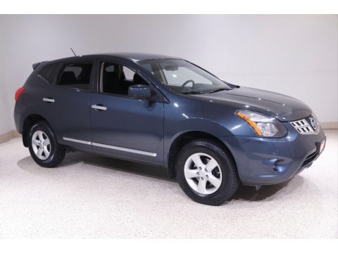 Graphite Blue Nissan Rogue S AWD.  Click to enlarge.