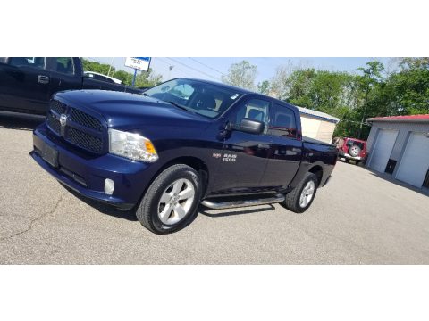 True Blue Pearl Ram 1500 Express Crew Cab 4x4.  Click to enlarge.