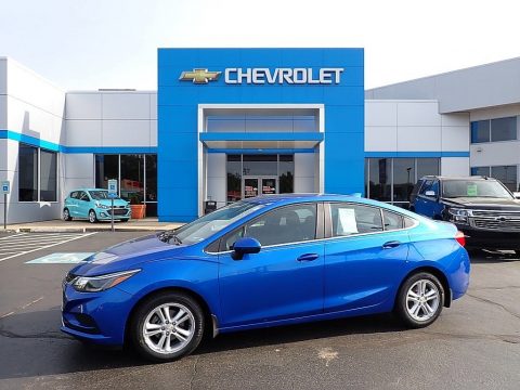 Kinetic Blue Metallic Chevrolet Cruze LT.  Click to enlarge.