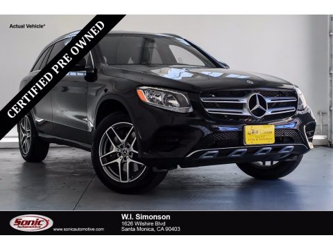 Black Mercedes-Benz GLC 300.  Click to enlarge.