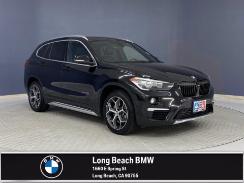 Jet Black BMW X1 sDrive28i.  Click to enlarge.