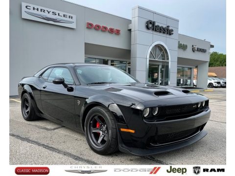Pitch Black Dodge Challenger SRT Hellcat Super Stock. Click to enlarge. Pitch Black Dodge Challenger SRT Hellcat Super Stock. Click to enlarge.