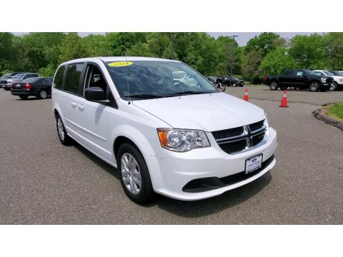 Bright White Dodge Grand Caravan SE.  Click to enlarge.