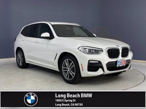 Alpine White BMW X3 sDrive30i.  Click to enlarge.