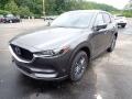 Front 3/4 View of 2021 Mazda CX-5 Touring AWD #5