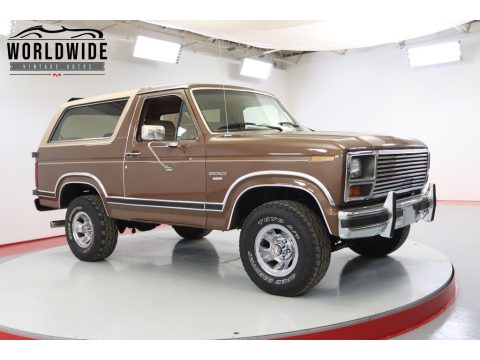 Medium Desert Tan Ford Bronco XLT 4x4.  Click to enlarge.