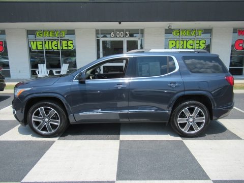 Blue Steel Metallic GMC Acadia Denali.  Click to enlarge.