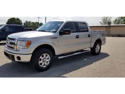 Ingot Silver Metallic Ford F150 XLT SuperCrew 4x4.  Click to enlarge.