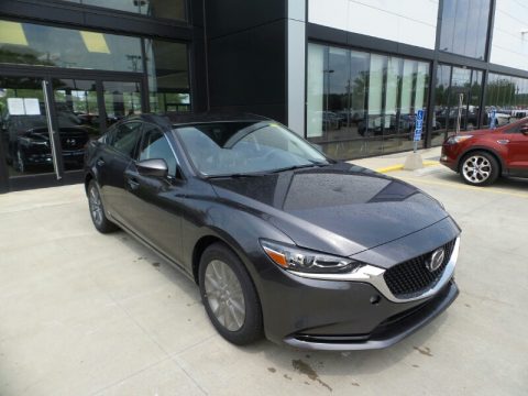 Machine Gray Metallic Mazda Mazda6 Sport.  Click to enlarge.