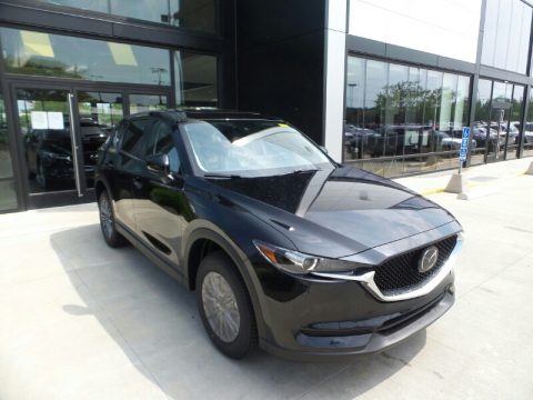 Jet Black Mica Mazda CX-5 Touring AWD.  Click to enlarge.