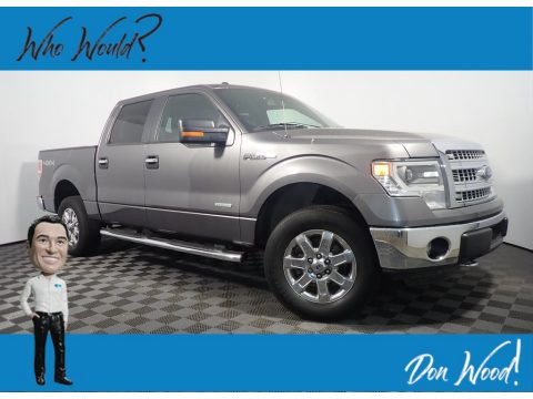 Sterling Grey Ford F150 XLT SuperCrew 4x4.  Click to enlarge.