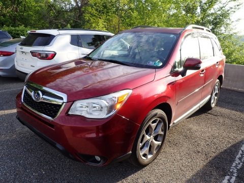 Venetian Red Pearl Subaru Forester 2.5i Touring.  Click to enlarge.