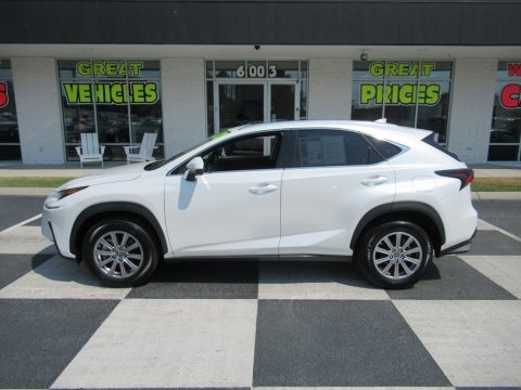 Eminent White Pearl Lexus NX 300.  Click to enlarge.