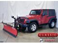 2012 Jeep Wrangler Sport 4x4 Flame Red