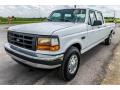Front 3/4 View of 1997 Ford F350 XL Crew Cab #8