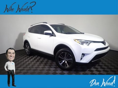 Super White Toyota RAV4 XLE. Click to enlarge. Super White Toyota RAV4 XLE. Click to enlarge.