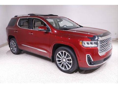 Cayenne Red Tintcoat GMC Acadia Denali AWD.  Click to enlarge.