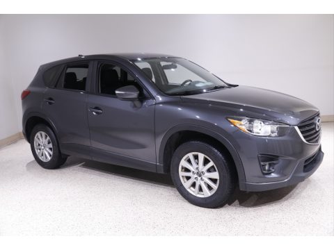 Meteor Gray Mica Mazda CX-5 Touring AWD.  Click to enlarge.
