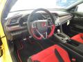  2021 Honda Civic Black/Red Interior #10