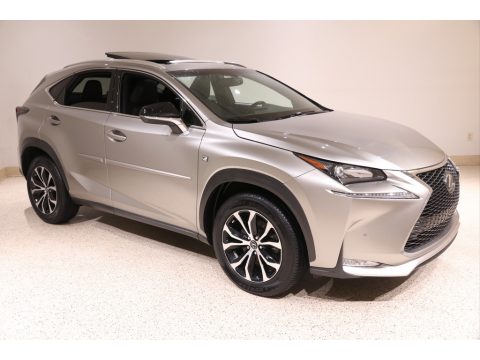Silver Lining Metallic Lexus NX 200t F Sport AWD. Click to enlarge. Silver Lining Metallic Lexus NX 200t F Sport AWD. Click to enlarge.