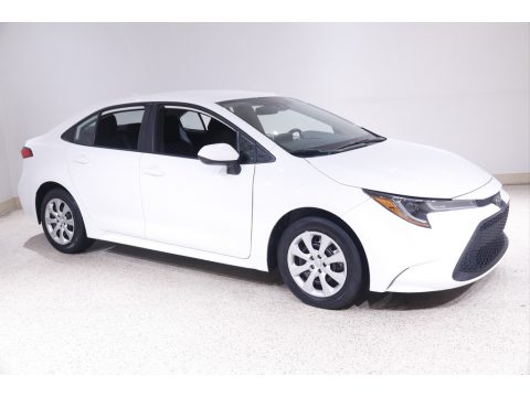 Super White Toyota Corolla LE. Click to enlarge. Super White Toyota Corolla LE. Click to enlarge.