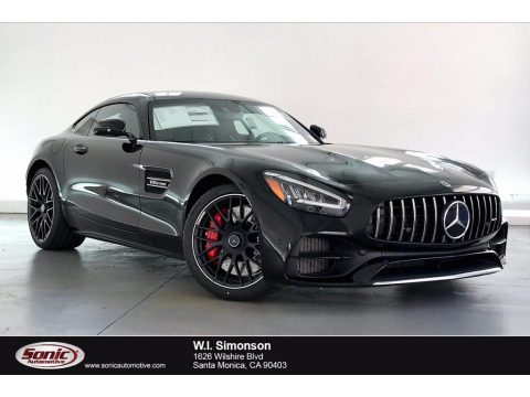 Black Mercedes-Benz AMG GT Coupe.  Click to enlarge.