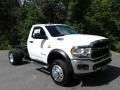 Front 3/4 View of 2021 Ram 5500 Tradesman Regular Cab 4x4 Chassis #4