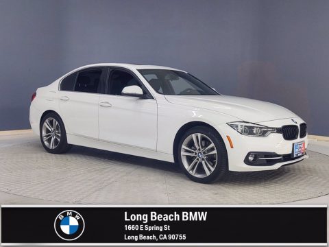 Alpine White BMW 3 Series 330i Sedan.  Click to enlarge.